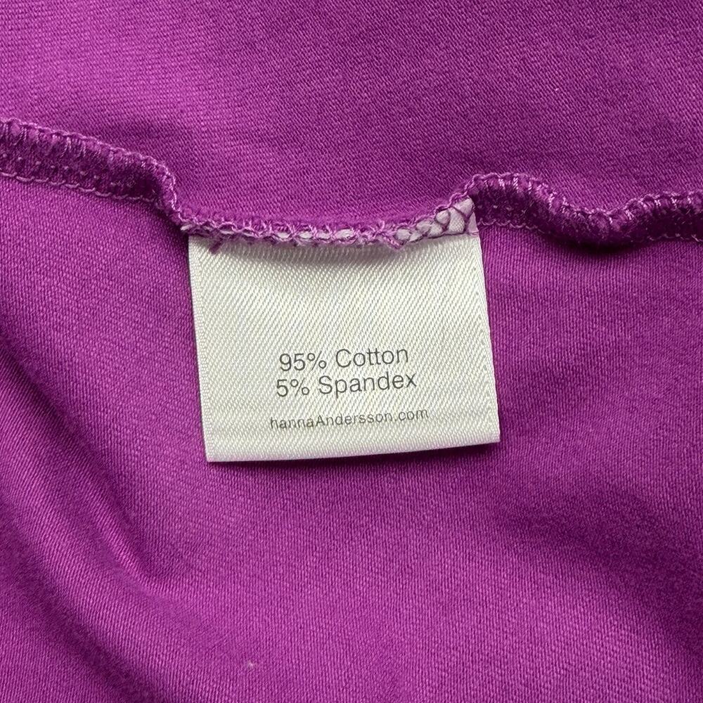Hanna Andersson Bright Purple Ruffle Wrap Dress Women’s Large Midi NWT $88 - Picture 13 of 13